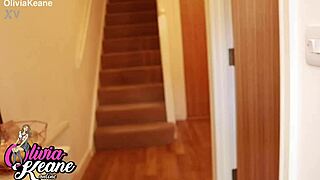 Curvy 18-Year-Old Blonde Babysitter Fucked Hard in Bedroom Lingerie