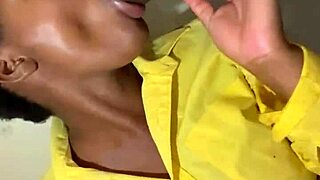 i milk monster cock on desk spurting cum over lactating tits