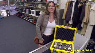 busty french babe takes massive american cock deep in hidden footage