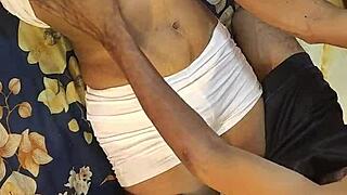 hanif and adori desi babe rides big cock hard at home