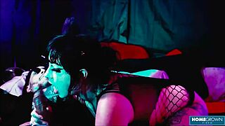 Tenshii Tushii Sucks Cock Before Getting Demolished