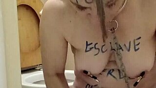 Slave! Lick these filthy toilets spotless right now!