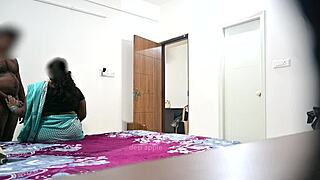 Fucking my wife hard right in front of the maid!