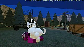 Pregnant and horny fucking my husband wildly on Roblox game night