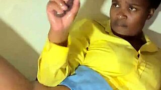 i milk monster cock on desk spurting cum over lactating tits