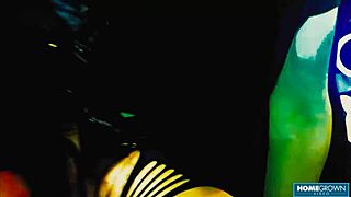 Tenshii Tushii Sucks Cock Before Getting Demolished