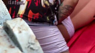 boldly stretching fuck doll's wide gaping ass hole