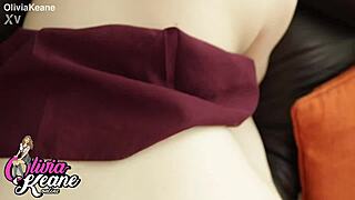 Curvy 18-Year-Old Blonde Babysitter Fucked Hard in Bedroom Lingerie