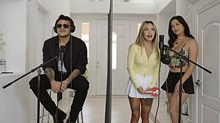 im victor ray takeing linda lan and scarlett alexis in hot asian 3way