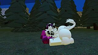 Pregnant and horny fucking my husband wildly on Roblox game night