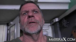 Mariskax Caroline Blindfolded Double Dicked Hard