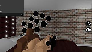 yo using this random slut as my personal cumdump on roblox condo