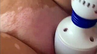 Squirting Shaved Pussy Orgasms While Tied and Fingered