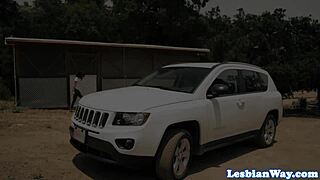 Big tits milf pussy licked by hot lesbian babe