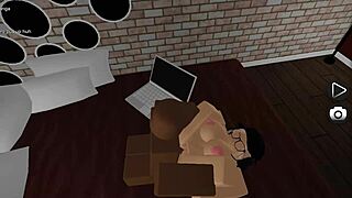 yo using this random slut as my personal cumdump on roblox condo