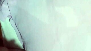 Latina amateur heats up solo dildo yoga toy play