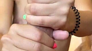 Skinny 18yo teen rides daddy after sloppy morning blowjob