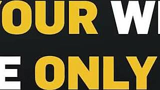 Naughty blonde reveals big tits experience in intense casting interview