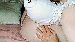 you won't believe this arab wife cumming hard from intense anal creampie