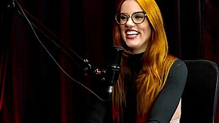 Bella Ruiva Liberal Teases on Sheer Red in Interracial Interview