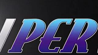 petite pigtail blonde chloe deepthroats huge cock mouthful