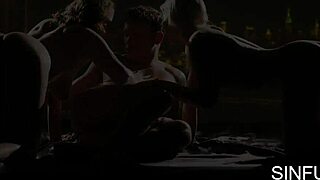 Join Fate and Sainz Juicy Threesome Ride with Big Cocks and Wet Pussies