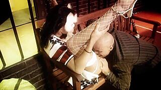 lezley zen pussy whore rides cock bent over doggystyle