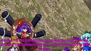 suika and cirno explore futanari choices in this steamy touhou parody adventure