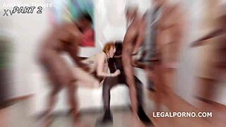 Lauren Phillips Endures 5 BBC Anal Gapes DAP Brutally