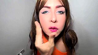 Watch this cute bunny take merciless facefuck swallowing cum then bareback pounding no mercy 😈💦