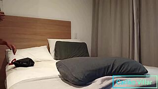 Neighbor's wife sneaks away for secret anal ride on huge cock until orgasm