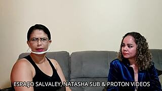 Feeling the intimate thrill of his wax depilation and tantric massage prep with that trimmed pussy tease