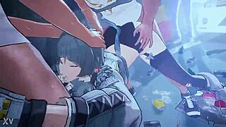 Jane Doe Bends Over For Relentless Gangbang Pounding In Every Hole