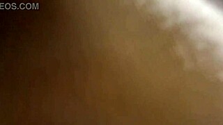 roommate blasts cum all over hot fitness girl's big bubble butt