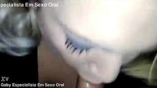 Gabriela Stokweel loses it completely during intense amateur blowjob frenzy