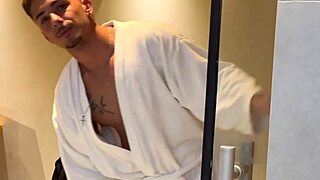 Watch me sneak in and pound this brazilian teen's tight ass while cuck leaves