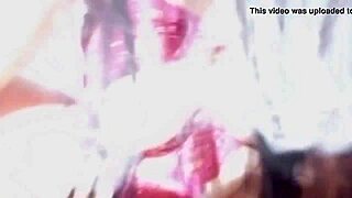 i blast hot cum all over my slutty neighbor in sexy lingerie damn she's wild