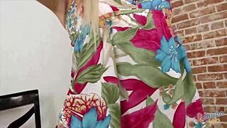 Elsa Jean Jerks Massive Cocks with Her Soft Hands