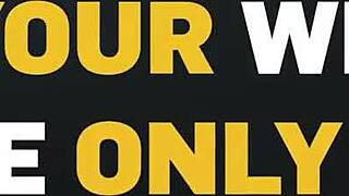 Cuckold Husband Watches Wife Ride Brunette on Sofa Sideways