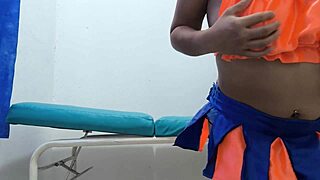 He Records Shoving Huge Anal Plug in Curvy Ass at Work