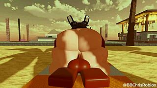 Black Bull Doggystyles Femboy Bunny Bent Over Hard