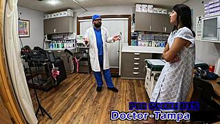 Hey patient, ready for your Tampa University physical with this sexy nurse?