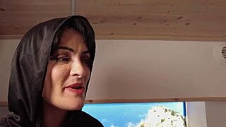 mary rider's busty milf femdom straps young hoe fattolandia into total submission ride