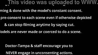 Tampa university physical exposes Katie Cummings' huge tits and ass