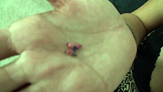 She pulls OVER those phat titties, showing off her huge latina curves