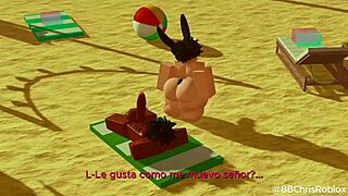 Black Bull Doggystyles Femboy Bunny Bent Over Hard