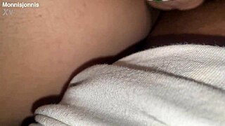 she begs for amateur anal massage turning into deep assfucking tease