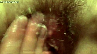 homemade ginger wife masturbates to creampie orgasm on cock