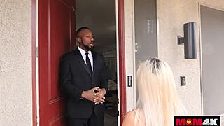 hot milf bends over for neighbor's big black cock before hubby returns