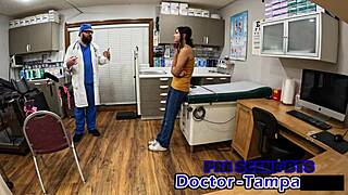 Hey patient, ready for your Tampa University physical with this sexy nurse?